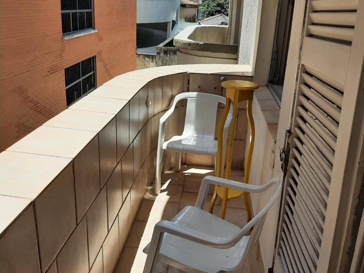 Apartamento frente para o Mar Santos (Sao Paulo) Exterior foto