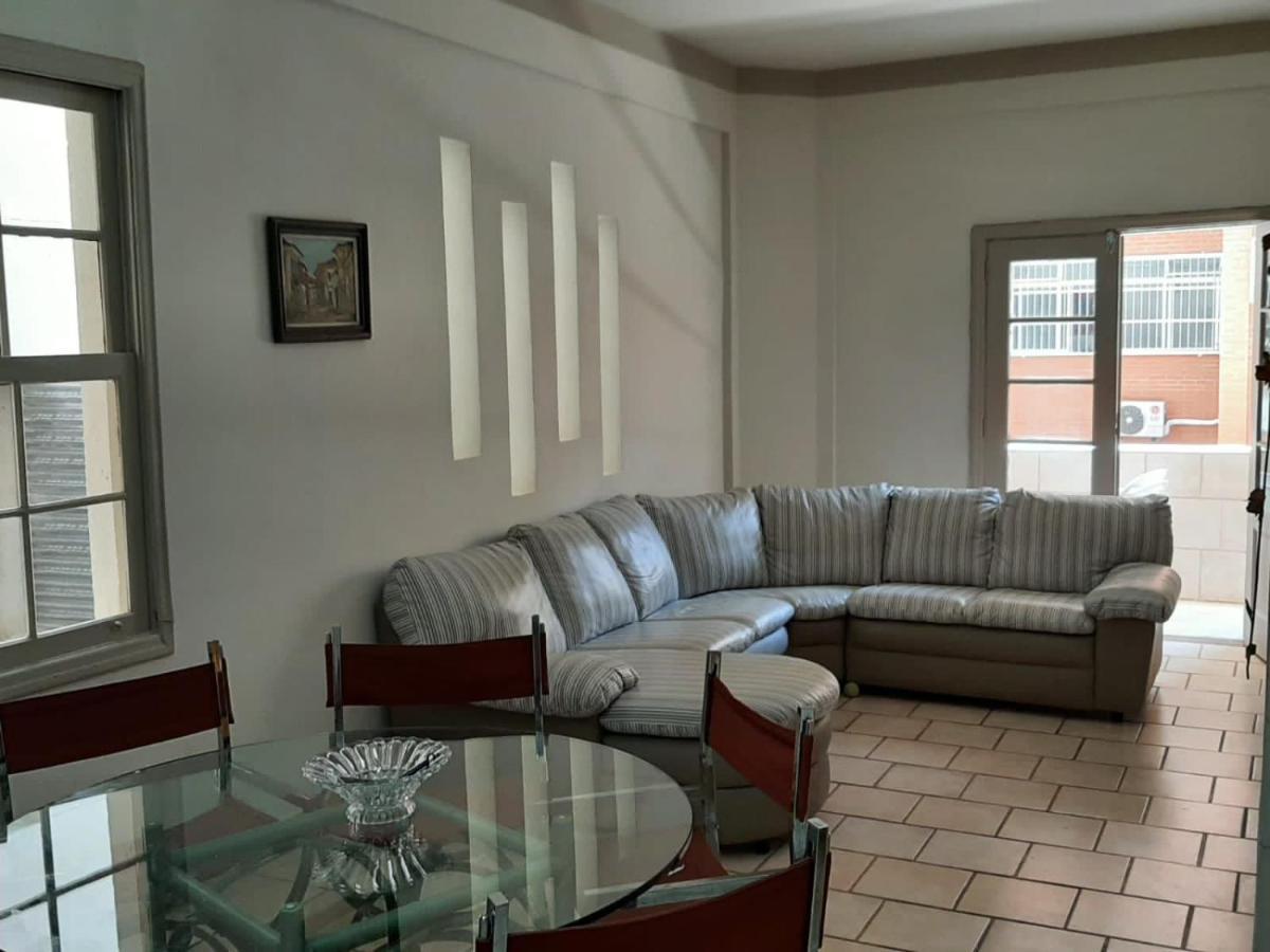 Apartamento frente para o Mar Santos (Sao Paulo) Exterior foto
